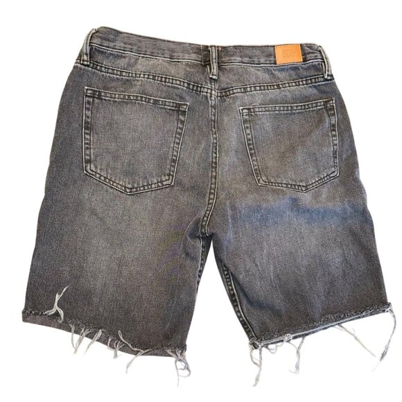 (5 for $25) BDG Mens Distressed Slim Fit Denim Shorts in Washed Black Size 32 - Picture 2 of 5